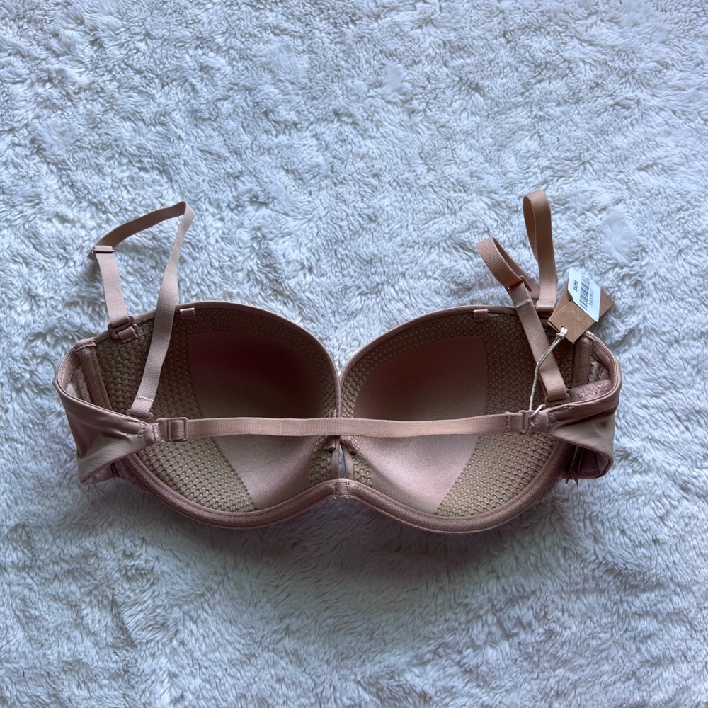 Skims Women's Multi-Way Underwire Bra Clay Tan Beige Size 32DD ST-STP-5942W NEW - Picture 4 of 12